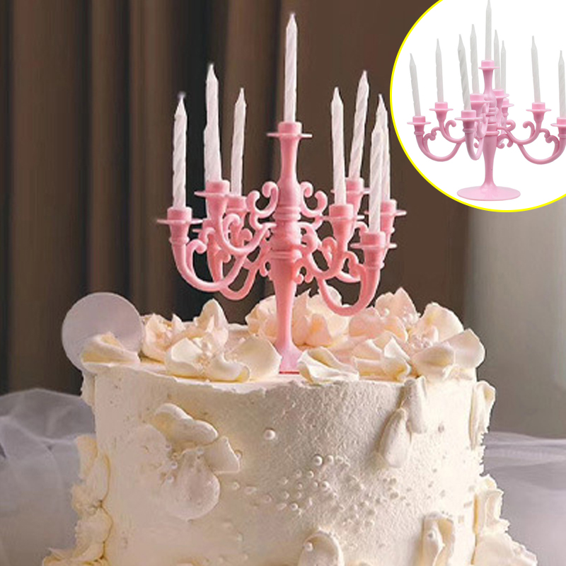 Candle Supplies Luxury - 케이크 장식 촛대 촛불 베이킹 레트로