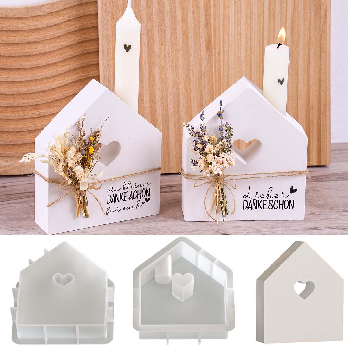 발렌타인 데이 캔들 홀더 실리콘 몰드 DIY 수제 속이 - Candle Quotes 리뷰 및 가격