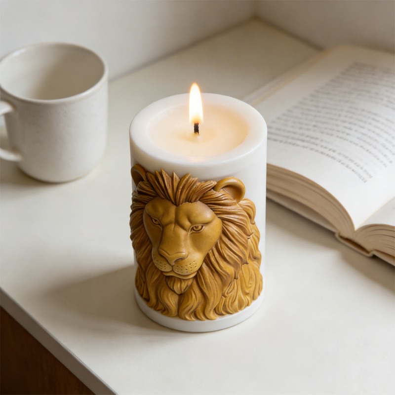 동물 사자 양초 몰드 실리콘 양초 몰드 고급 향초 창의 - Candle Supplies Luxury 리뷰 및 가격