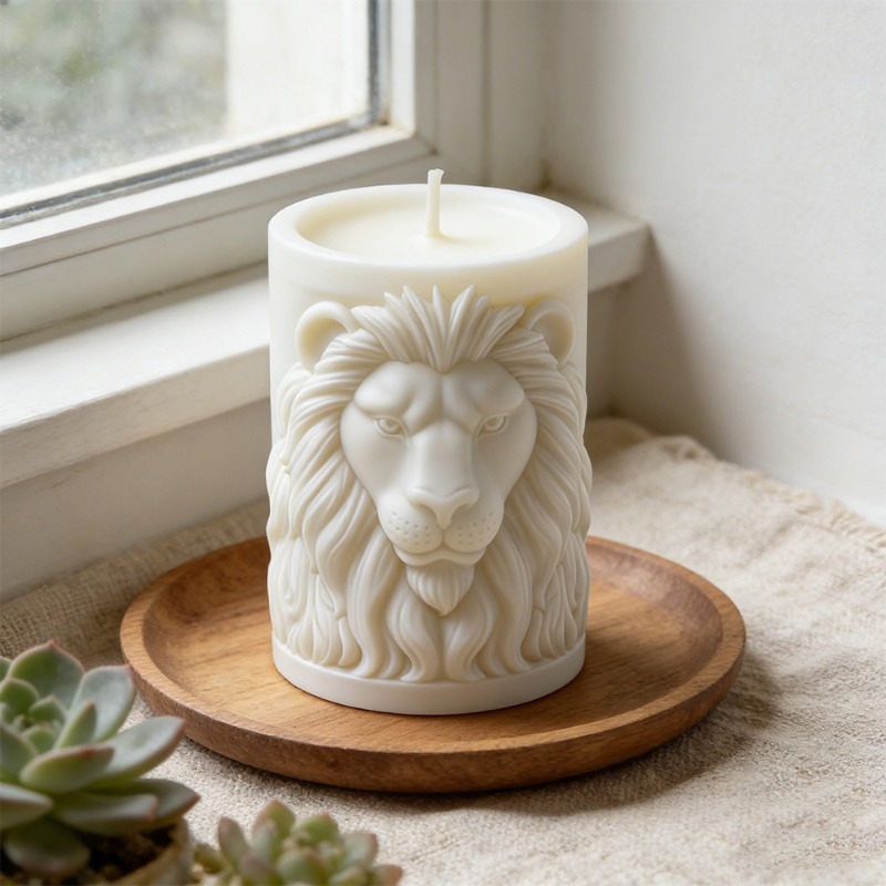 동물 사자 양초 몰드 실리콘 양초 몰드 고급 향초 창의 - Candle Supplies Luxury 리뷰 및 가격