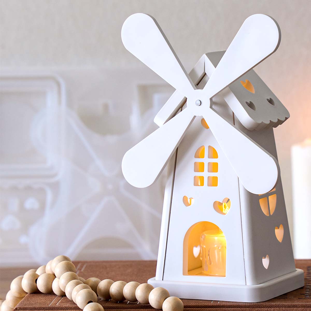 창의적인 회전 풍차 캔들 홀더 실리콘 몰드 DIY 수제 - Candle Quotes 리뷰 및 가격